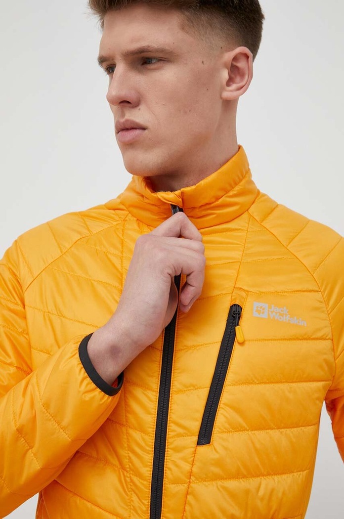 Športna jakna Jack Wolfskin Routeburn Pro Ins rumena 1206861