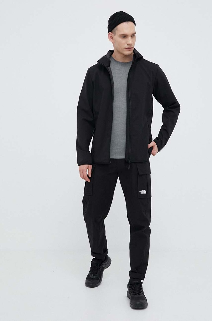Jack Wolfskin jacheta de exterior Bornberg 1307471 negru SS26