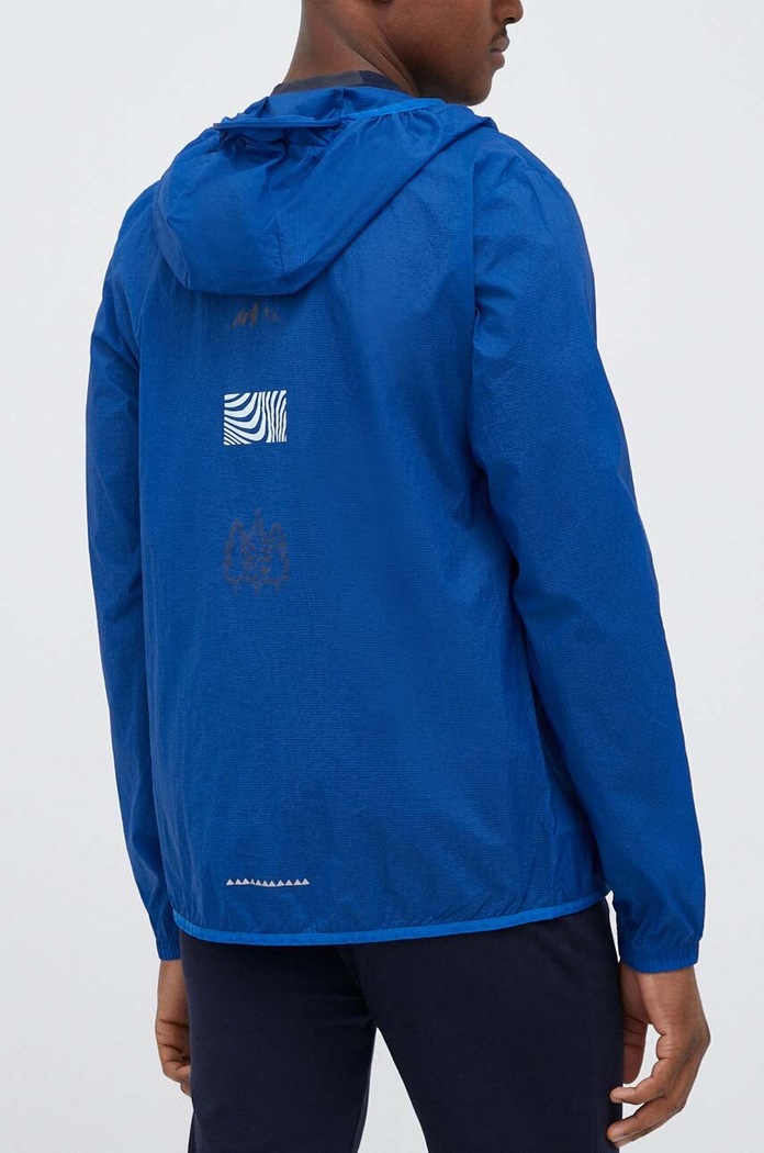 Odjeća Vjetrovka Quiksilver Summit Run EQYJK03944 plava