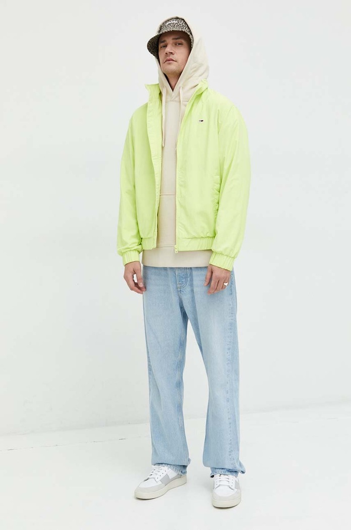 Μπουφάν Tommy Jeans DM0DM15916.PPYX κίτρινο SS23