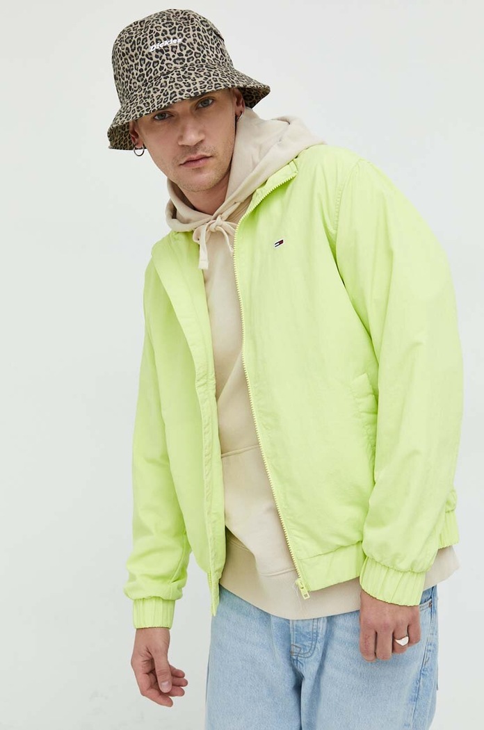 Μπουφάν Tommy Jeans κίτρινο DM0DM15916.PPYX