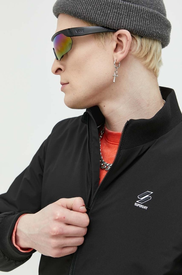 Яке бомбър Superdry черен M5011804A.02A