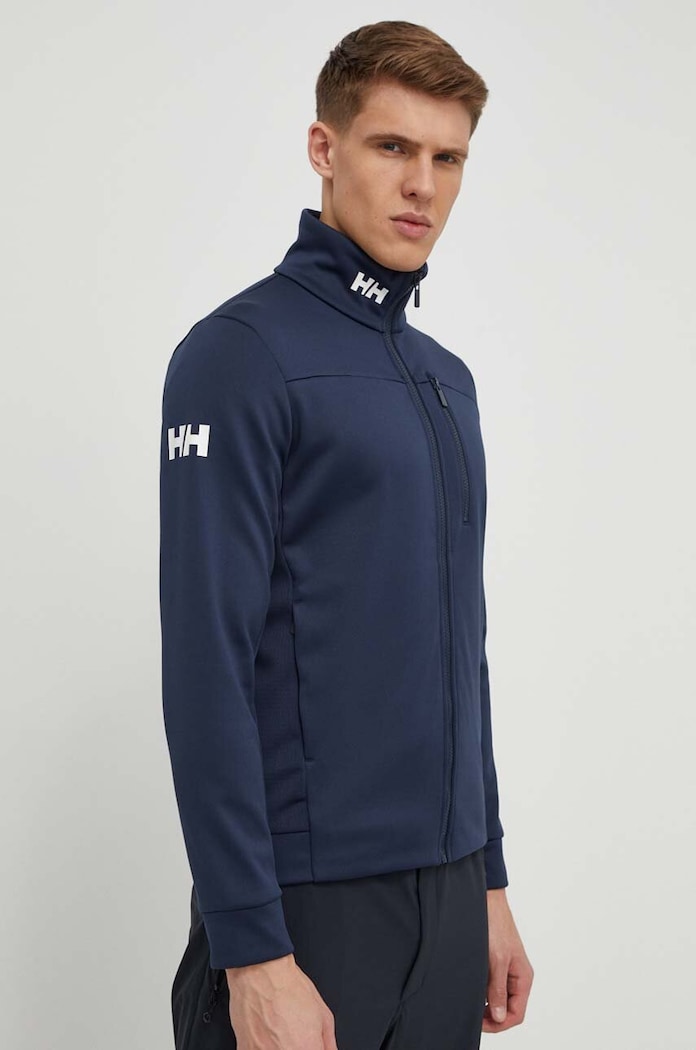 Helly Hansen bluza sportowa Crew Fleece bez kaptura granatowy 30229