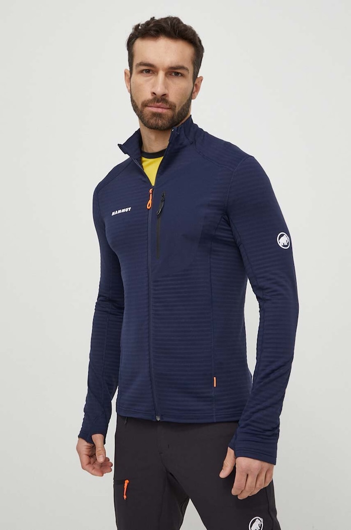 Mammut bluza sportowa Taiss Light bez kaptura granatowy 1014.04550