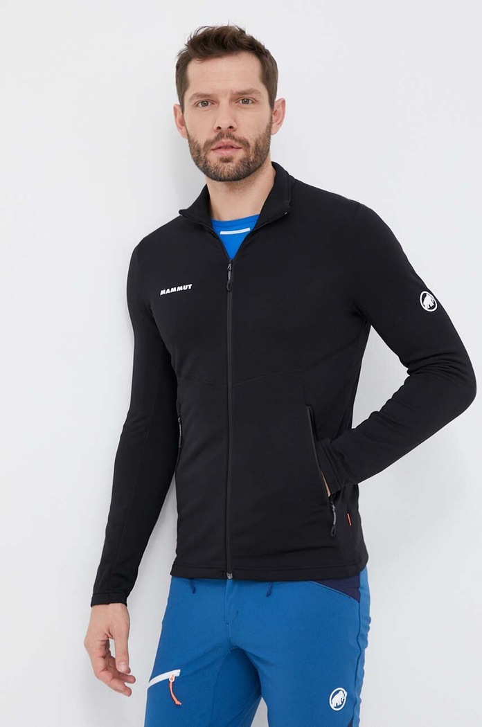 Mammut sportos pulóver Aconcagua Light ML elasztánnal fekete 1014.04270