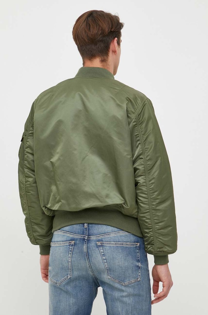 Dvostrana bomber jakna Alpha Industries zelena 100101.01
