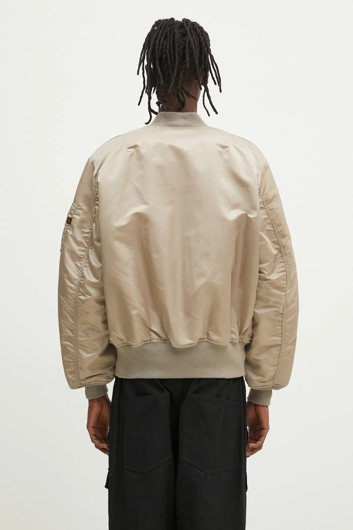Alpha Industries kurtka bomber MA-1 Heritage Bomber beżowy 100101.
