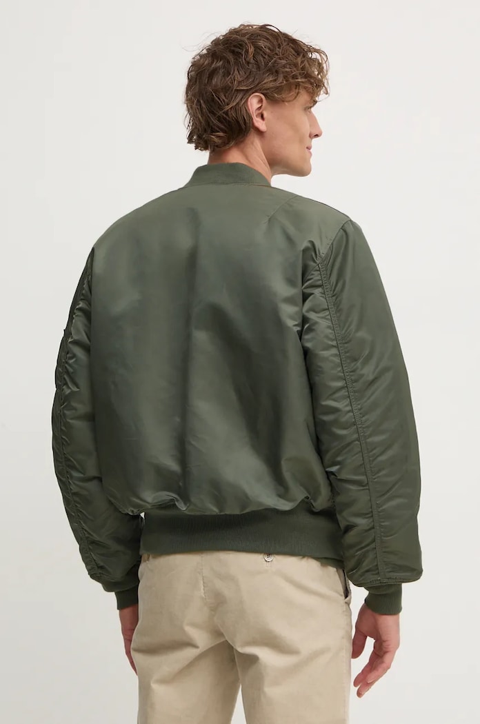 Μπουφάν bomber Alpha Industries πράσινο 100101.