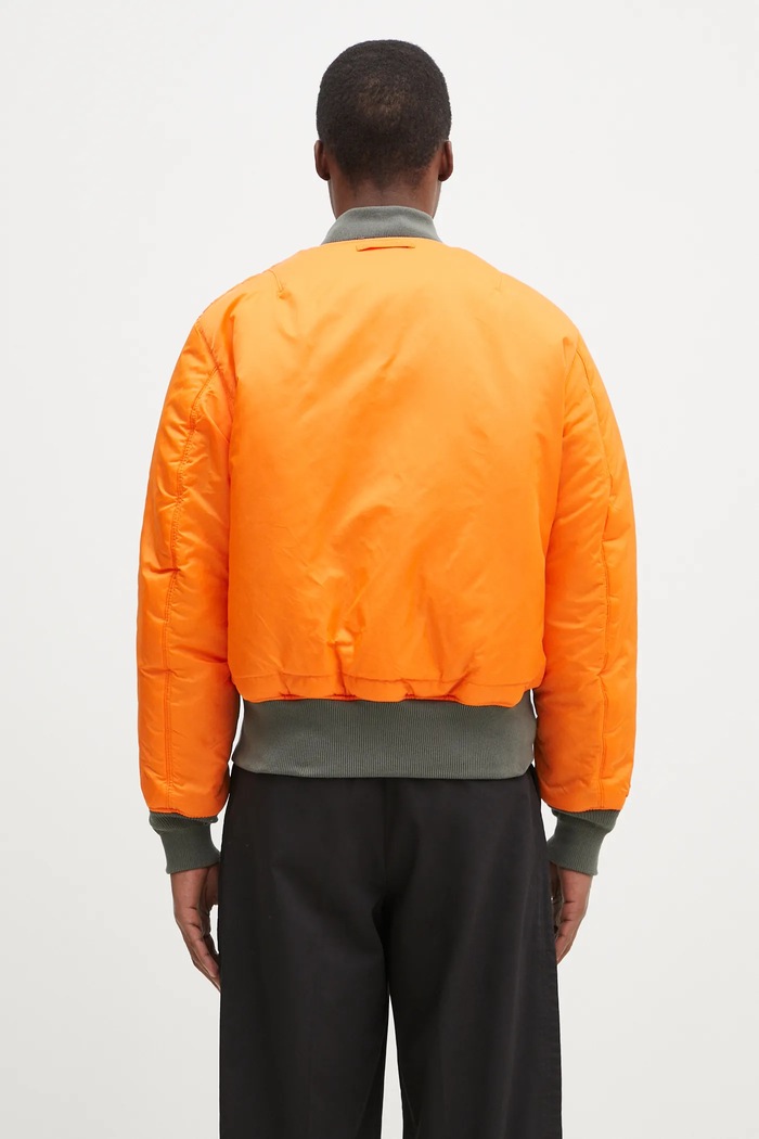 Alpha Industries kurtka bomber MA-1 Heritage Bomber zielony 100101.