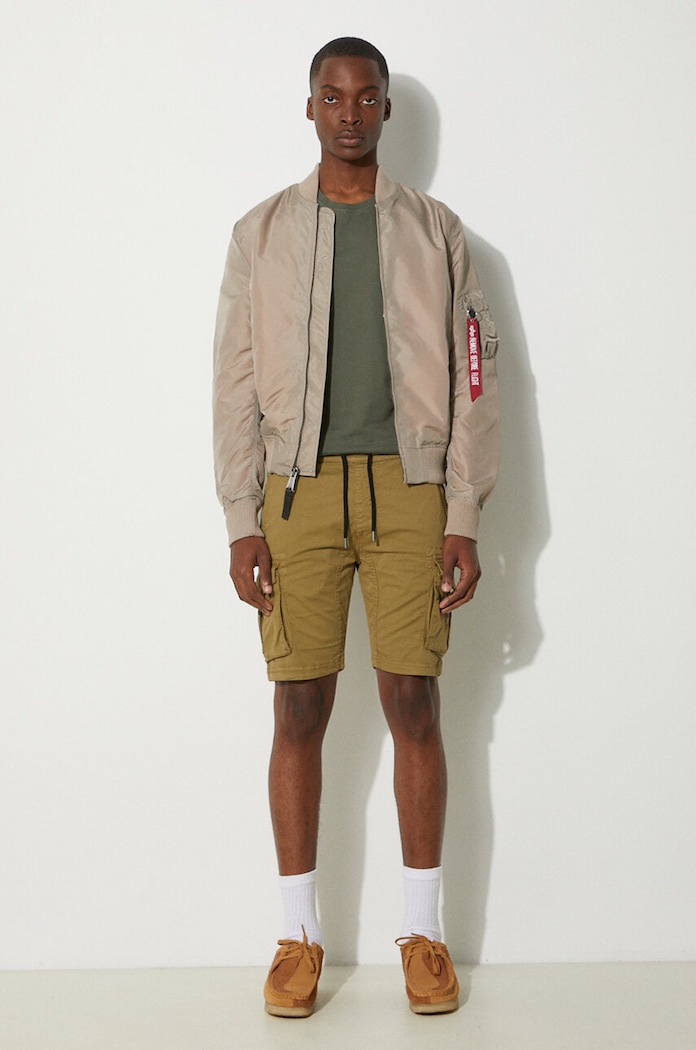 Alpha Industries bomber jacket 191103.679 beige SS24