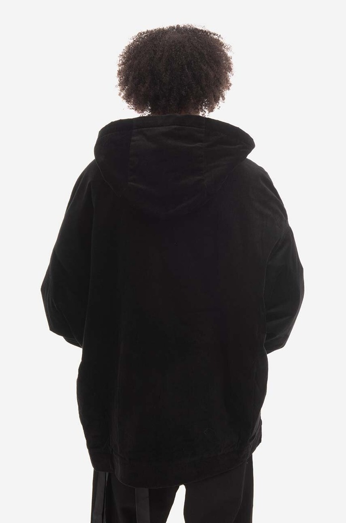 Clothing Rick Owens jacket Front Peter DU02B4790.VS.BLACK black