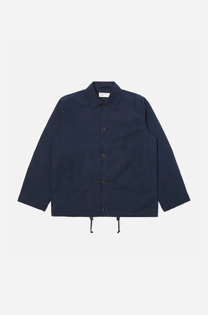 Oblačila Bombažna jakna Universal Works 28124.NAVY mornarsko modra
