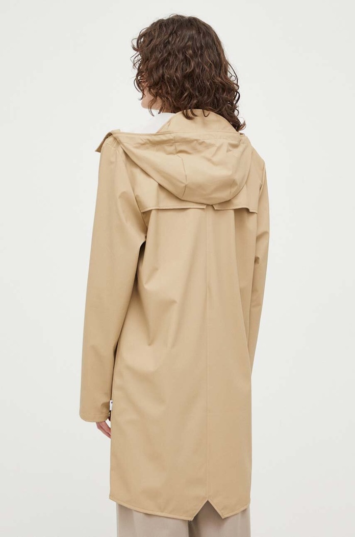 Nepromokavá bunda Rains 12020 Long Jacket Rains 12020.24 béžová