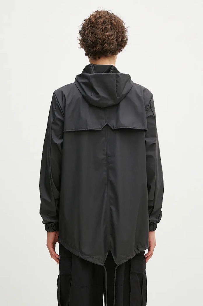 Abbigliamento Rains giacca impermeabile 18010 Fishtail Jacket 18010.01 nero