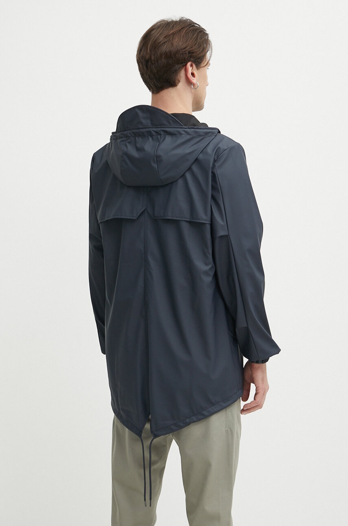 Oblečení Rains Bunda Rains 18010 Fishtail Jacket 18010.47 námořnická modř
