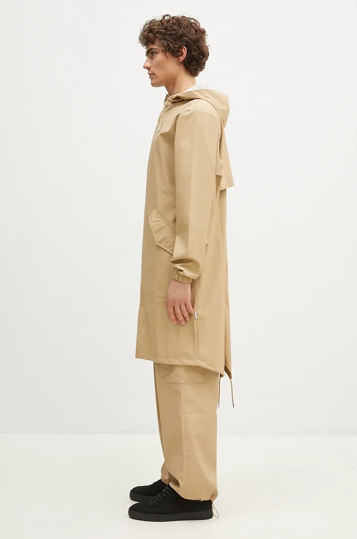 Rains Rain jacket 18140 Fishtail Parka 18140.24 beige AW24