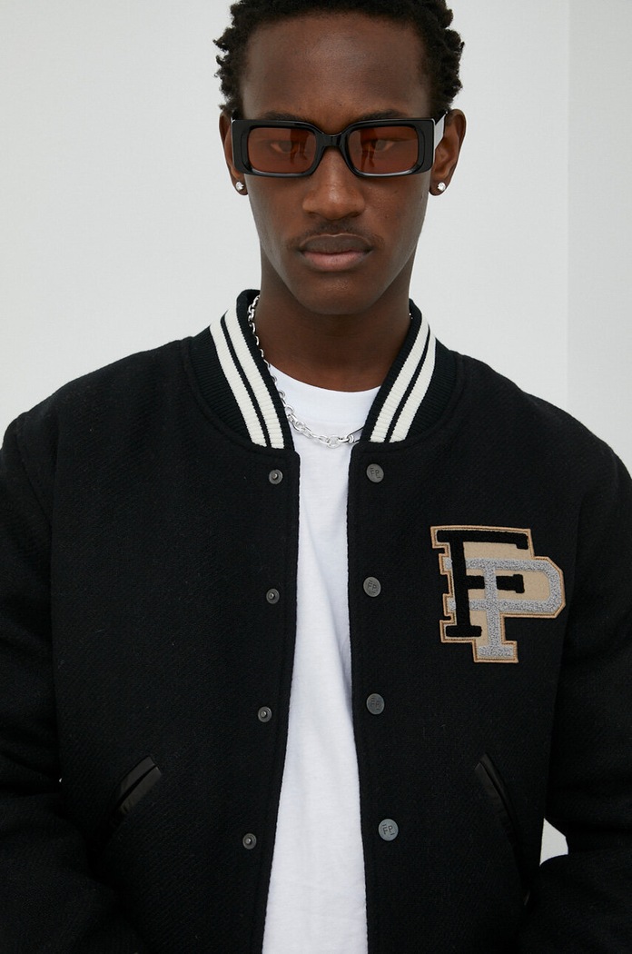 Filling Pieces giubbotto bomber in lana 81422201863