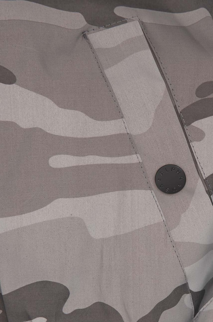 Oblečení Bunda Alpha Industries MA-1 LW Hooded Refl. Camo 126138RC 125 126138RC.125 šedá