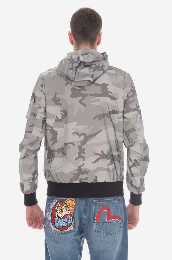 Bunda Alpha Industries MA-1 LW Hooded Refl. Camo 126138RC 125 126138RC.125