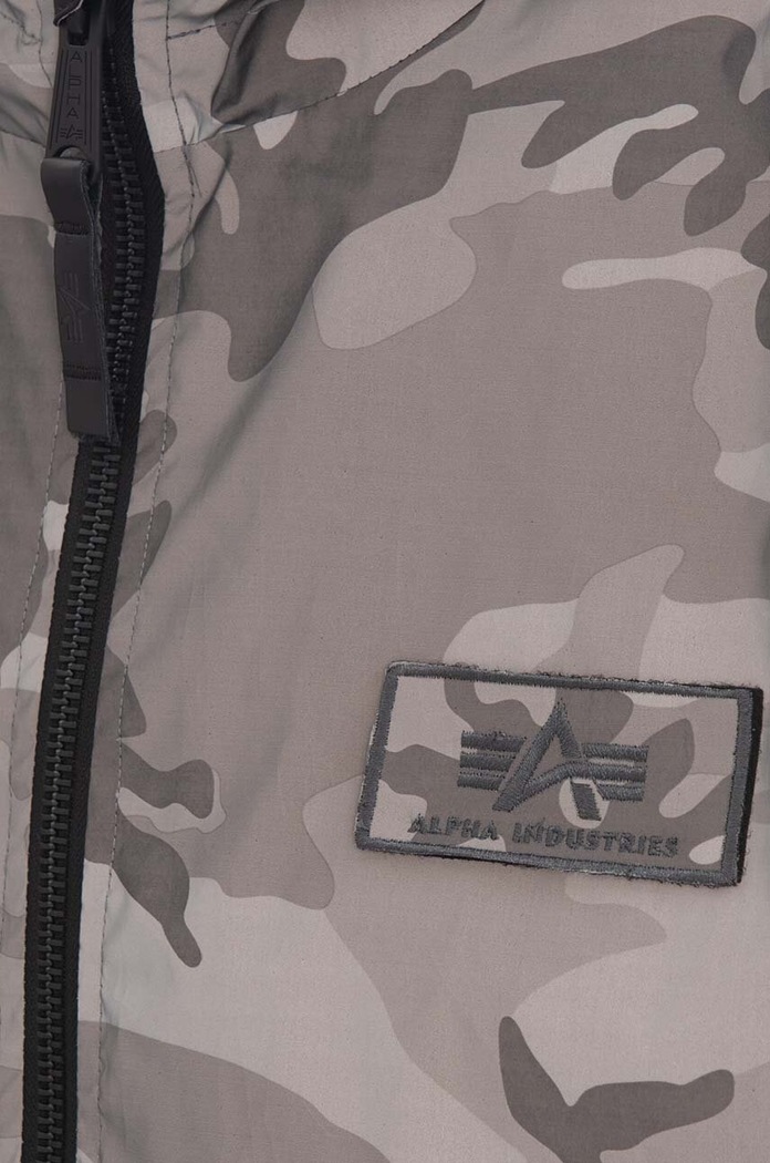 Bunda Alpha Industries MA-1 LW Hooded Refl. Camo 126138RC 125 126138RC.125