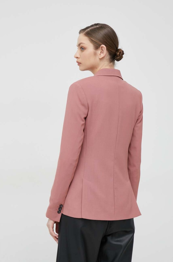 Ρούχα Μάλλινο μπουφάν PS Paul Smith W2R.246J.K30408 ροζ