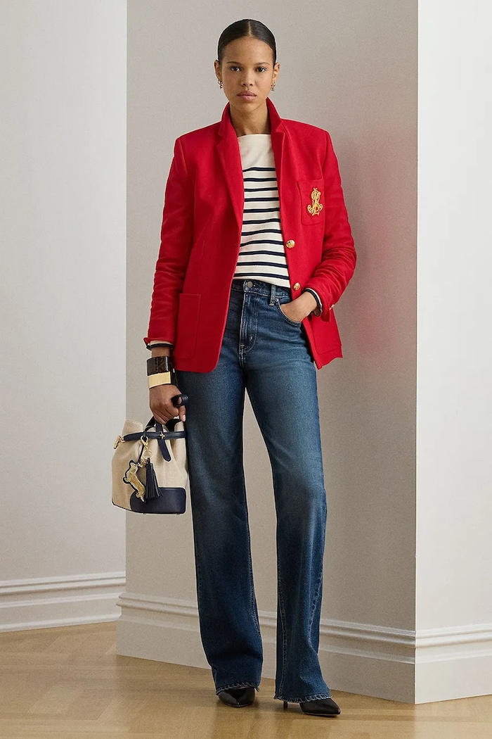 Abbigliamento Lauren Ralph Lauren giacca 200797305 rosso