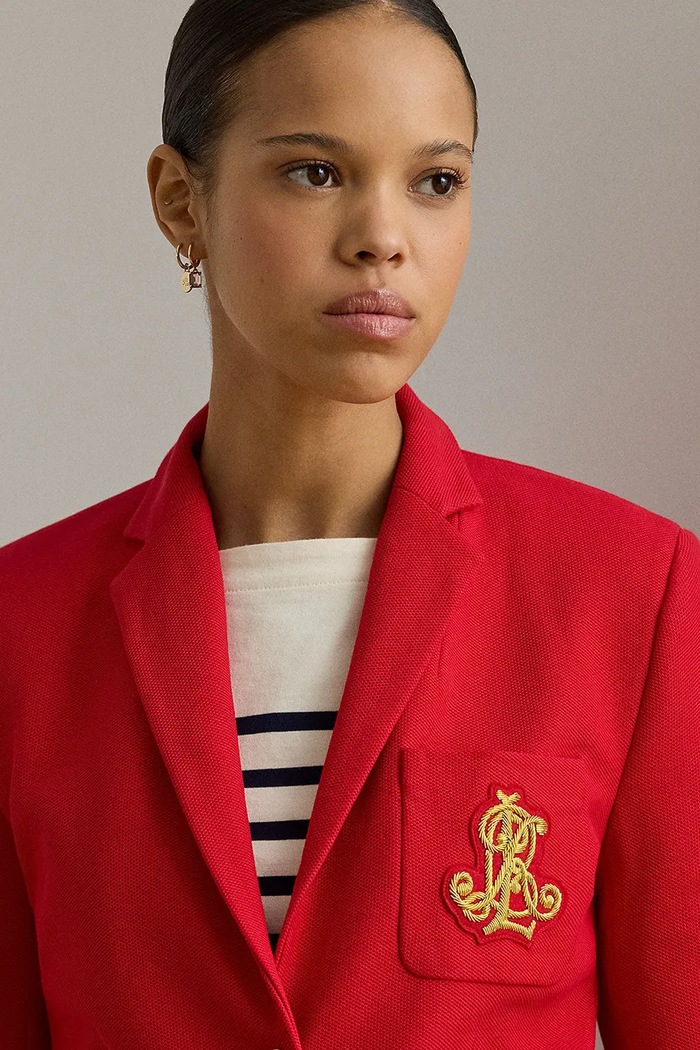 Lauren Ralph Lauren giacca rosso 200797305