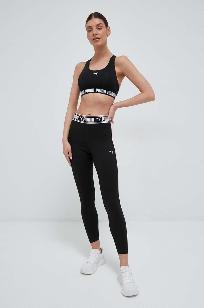 Tréninkové legíny Puma Strong Fashion černá 523111