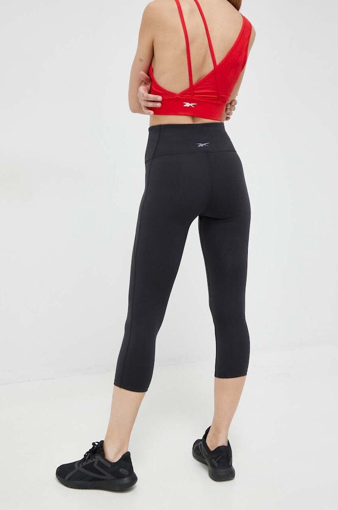Oblečenie Tréningové legíny Reebok LUX COLLECTION HS7796.100028190 čierna