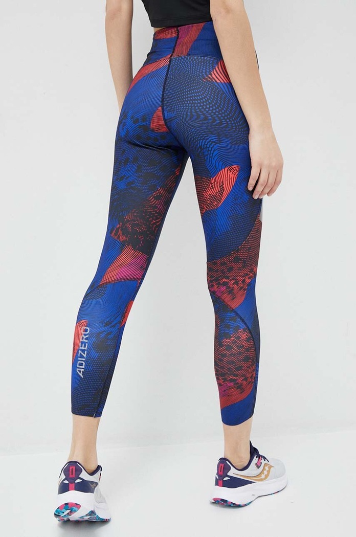 Odzież adidas Performance legginsy do biegania Adizero HS5433 niebieski