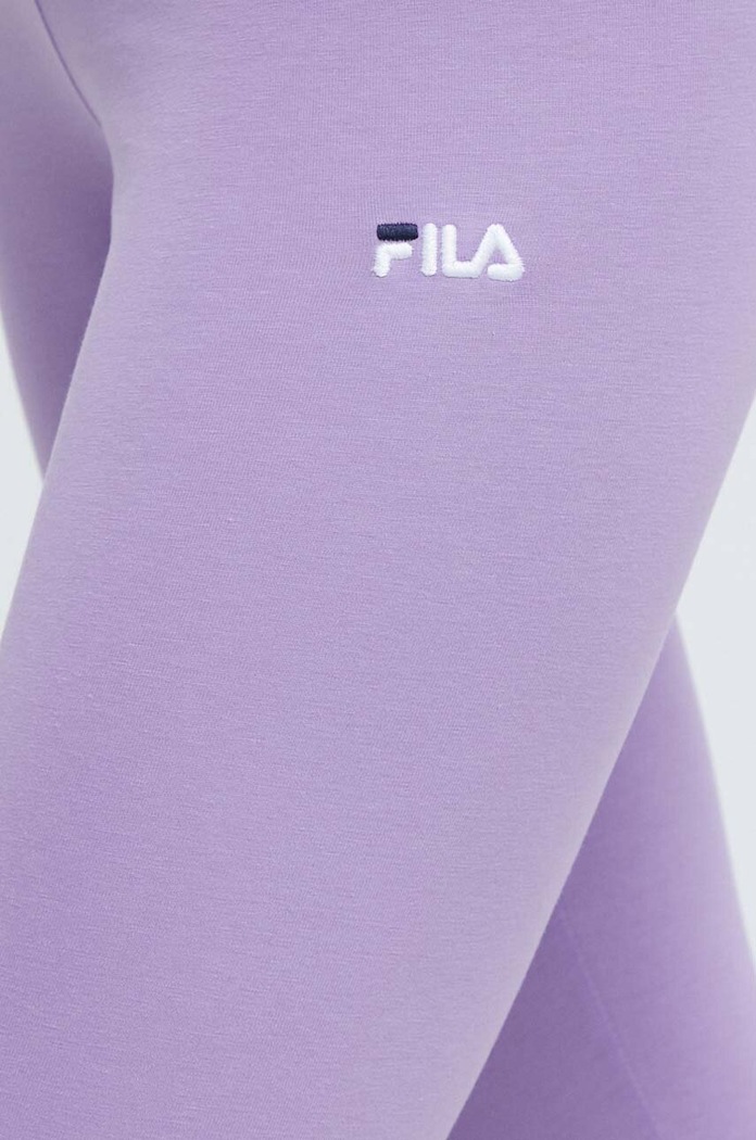 Fila legginsy Benndorf fioletowy FAW0456