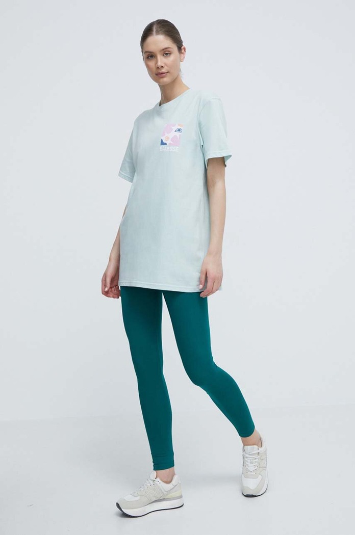 Fila legginsy Benndorf FAW0456 zielony SS25