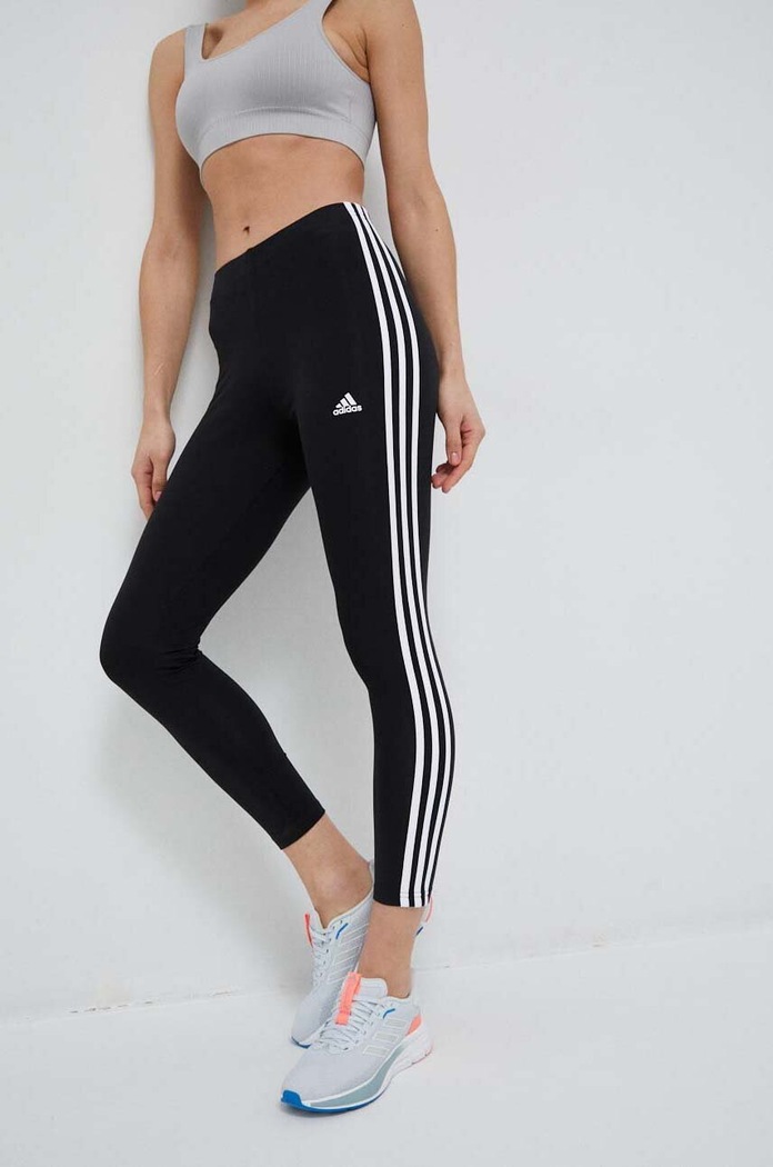 adidas legginsy Essentials aplikacja czarny IC7151