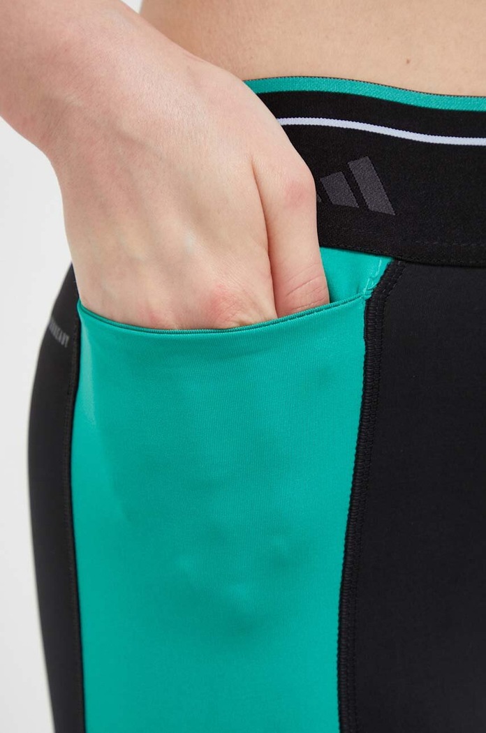 Tréninkové legíny adidas Performance Techfit Colorblock černá HS3327