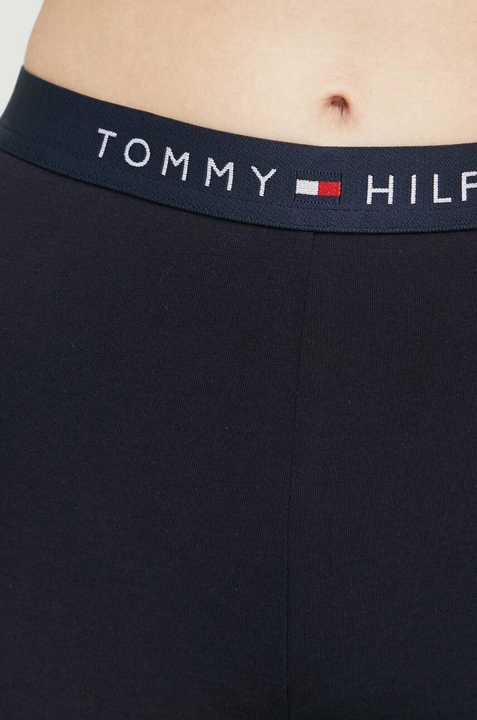 Společenské legíny Tommy Hilfiger námořnická modř UW0UW04524.PPYX