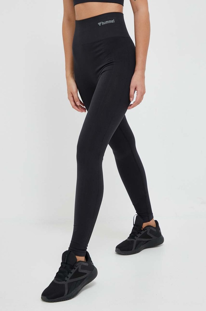 Hummel спортен клин дамски hmlTIF SEAMLESS HIGH WAIST TIGHTS 210492 черен SS26
