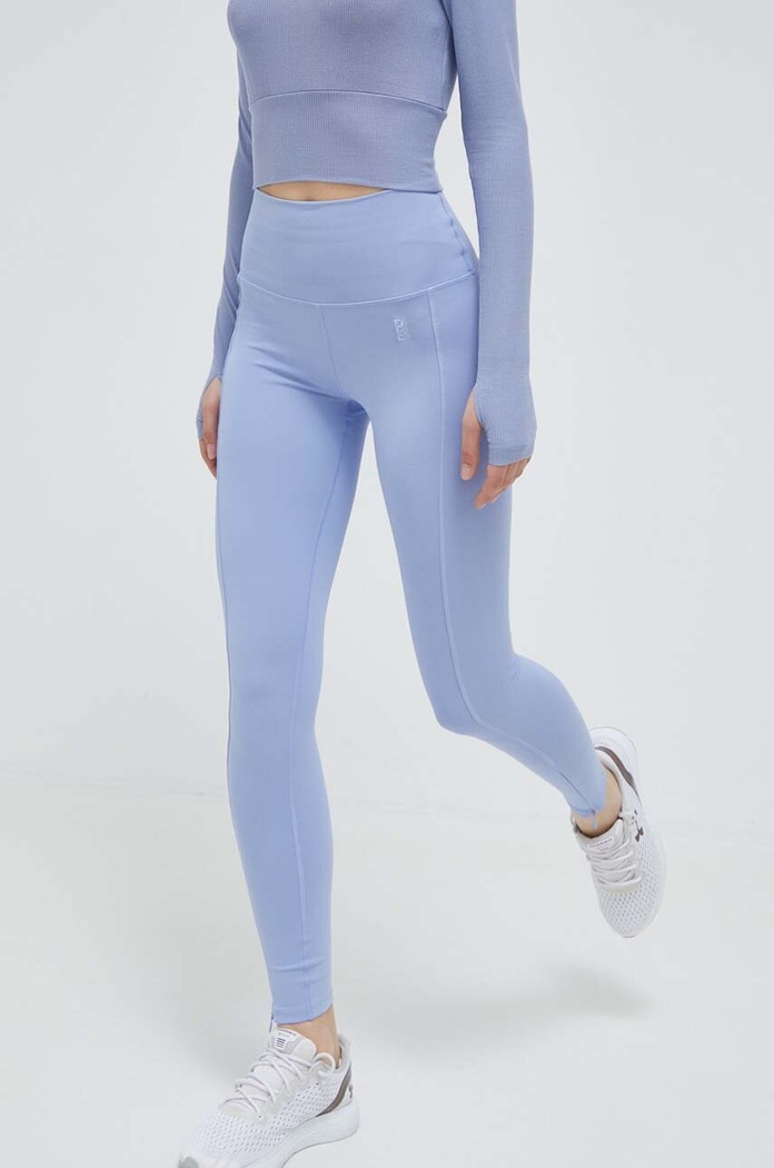 P.E Nation leggins de antrenament Amplify tricotaj violet 23PE2G253