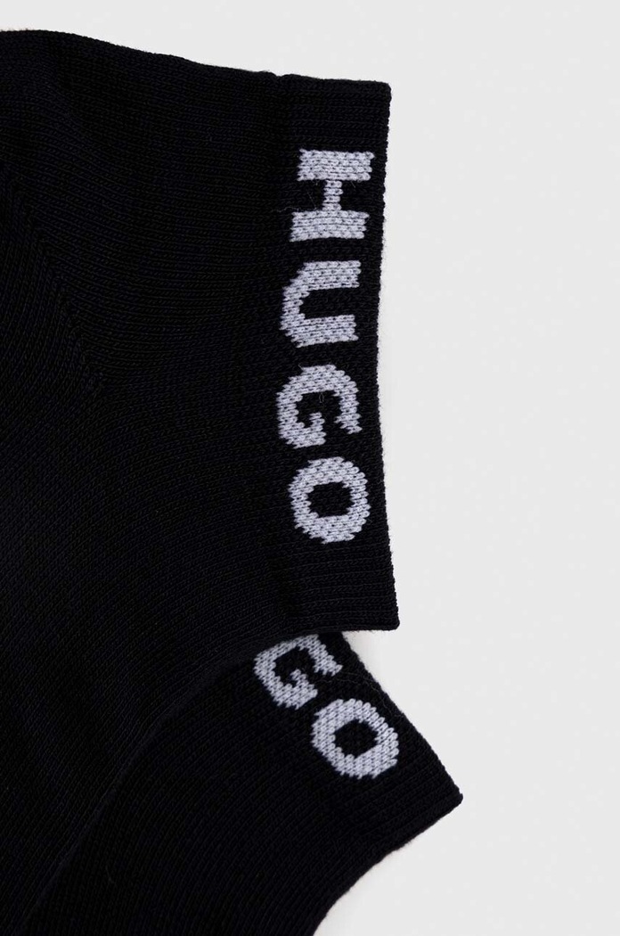 HUGO skarpetki 3-pack 50480217 czarny SS23