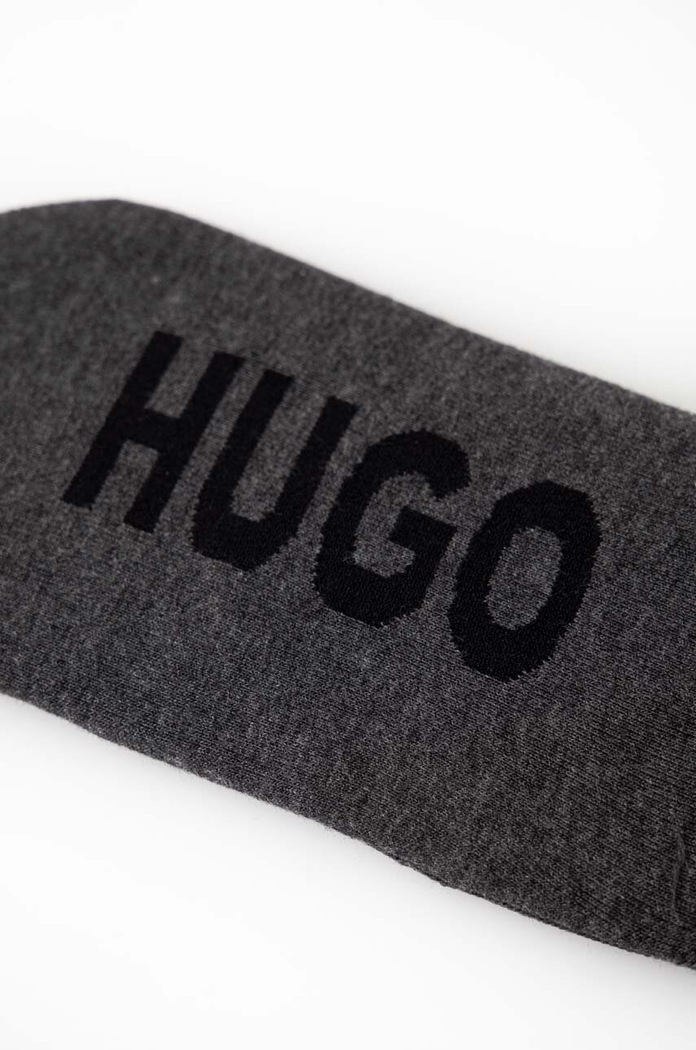 Nogavice HUGO 2-pack 50491244 siva SS23