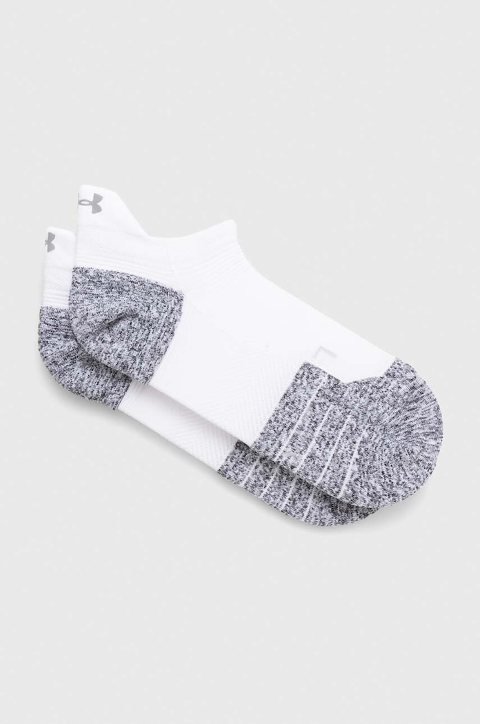 Κάλτσες Under Armour ArmourDry Run Cushion λευκό 1376075