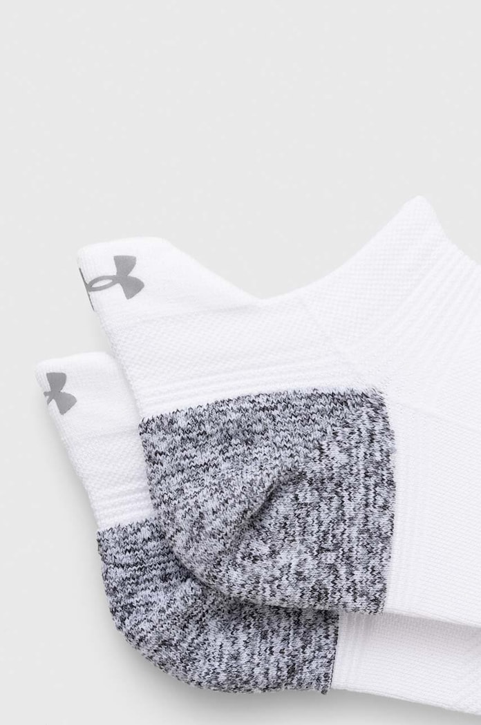 Κάλτσες Under Armour ArmourDry Run Cushion 1376075 λευκό SS24