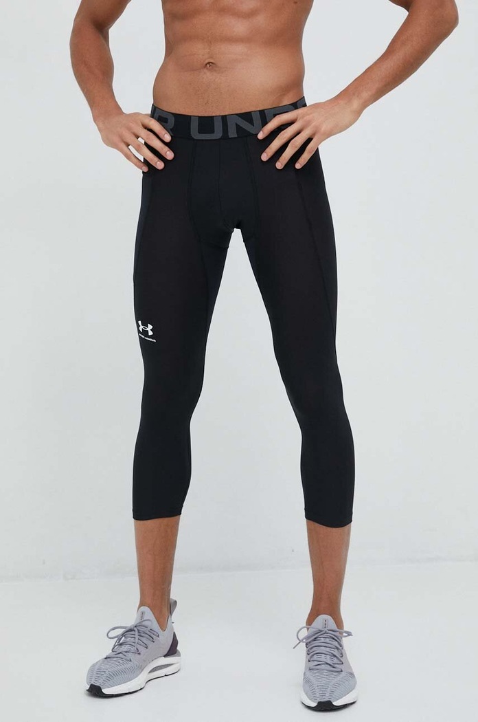 Under Armour legginsy treningowe z elastanem czarny 1361588