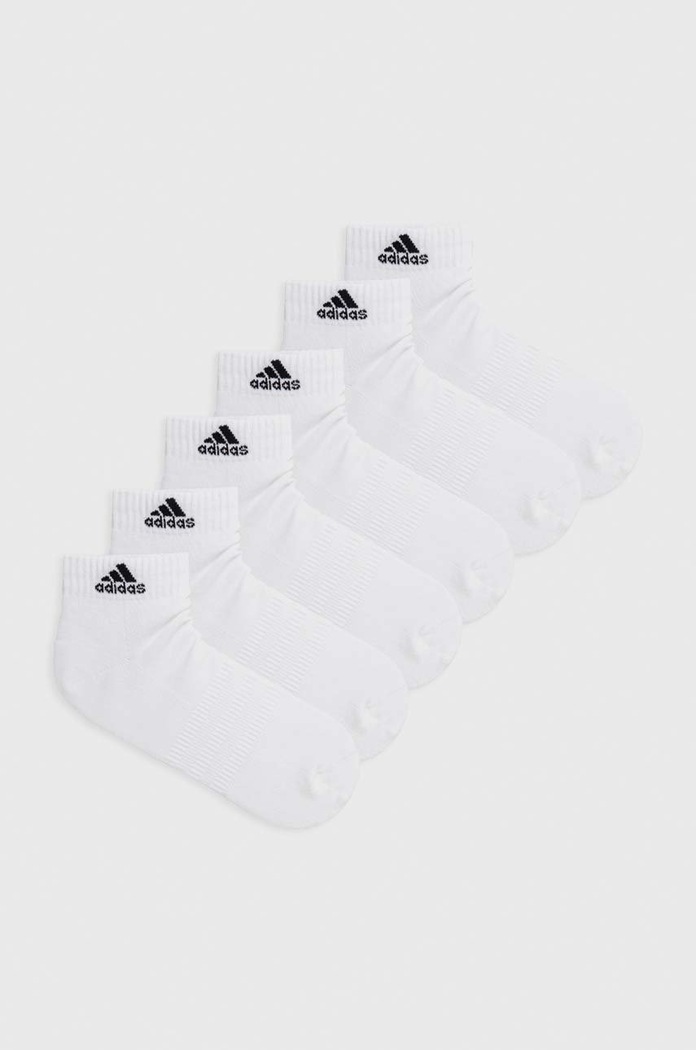 adidas Performance zokni 6 pár rövid zokni fehér HT3442