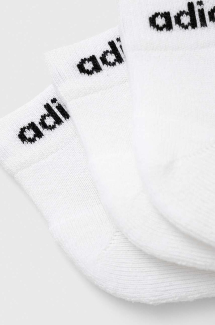 Ponožky adidas 3-pak Essentials HT3457 biela SS25