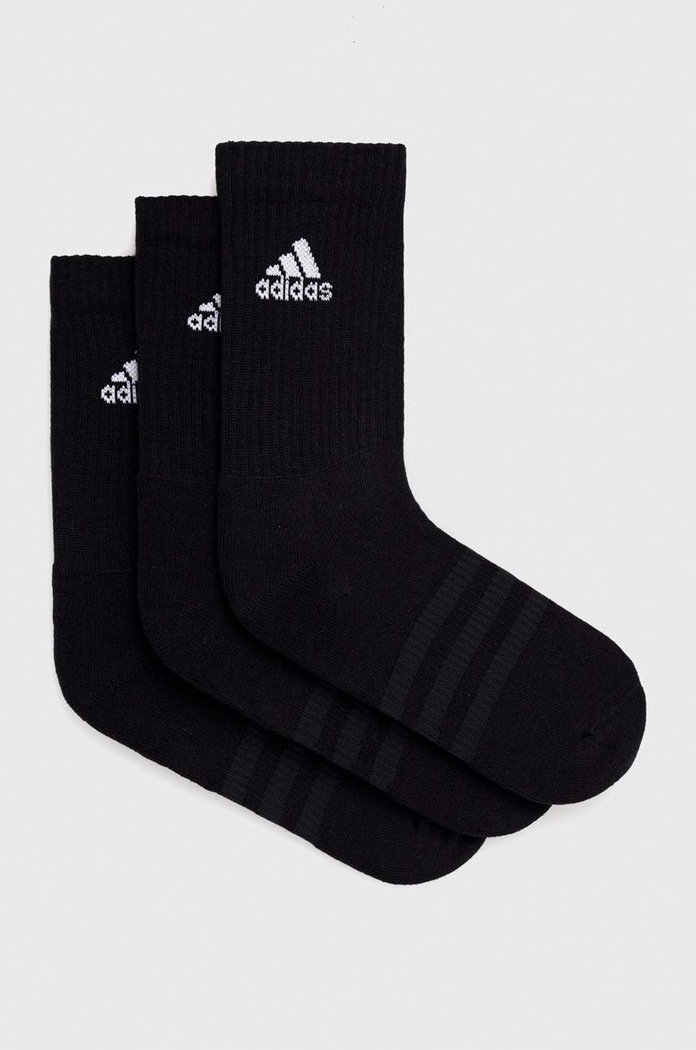 Κάλτσες adidas Performance 3-pack ψηλές κάλτσες μαύρο IC1310