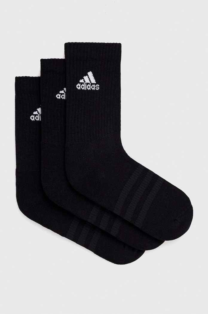 Κάλτσες adidas Performance 3-pack ψηλές κάλτσες μαύρο IC1310