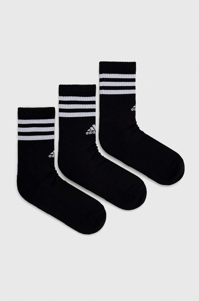 Чорапи adidas Performance (3 броя) 3-pack Essentials чорапи черен IC1321