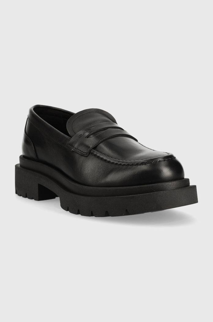 Gant bőr mokaszin Folida 26571761.G00 fekete SS23