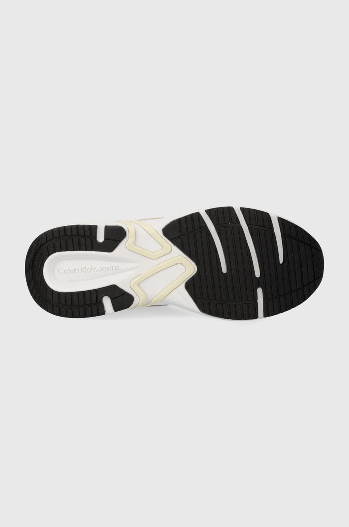 Calvin Klein Jeans sneakersy YW0YW00891 RETRO TENNIS SU-MESH W YW0YW00891 beżowy