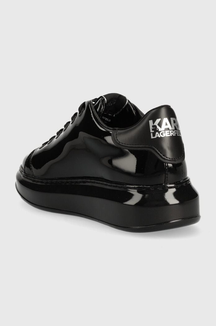 Παπούτσια Δερμάτινα sneakers Karl Lagerfeld KL62539S KAPRIKAPRI KL62539S.1BP μαύρο